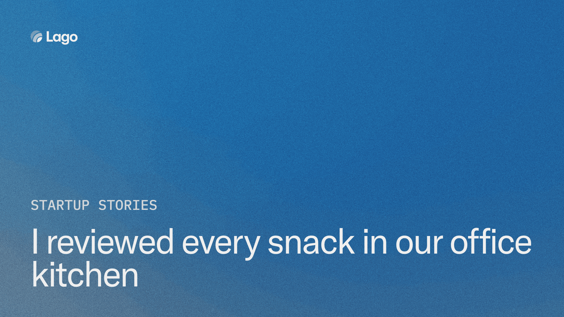I reviewed every snack in our office kitchen