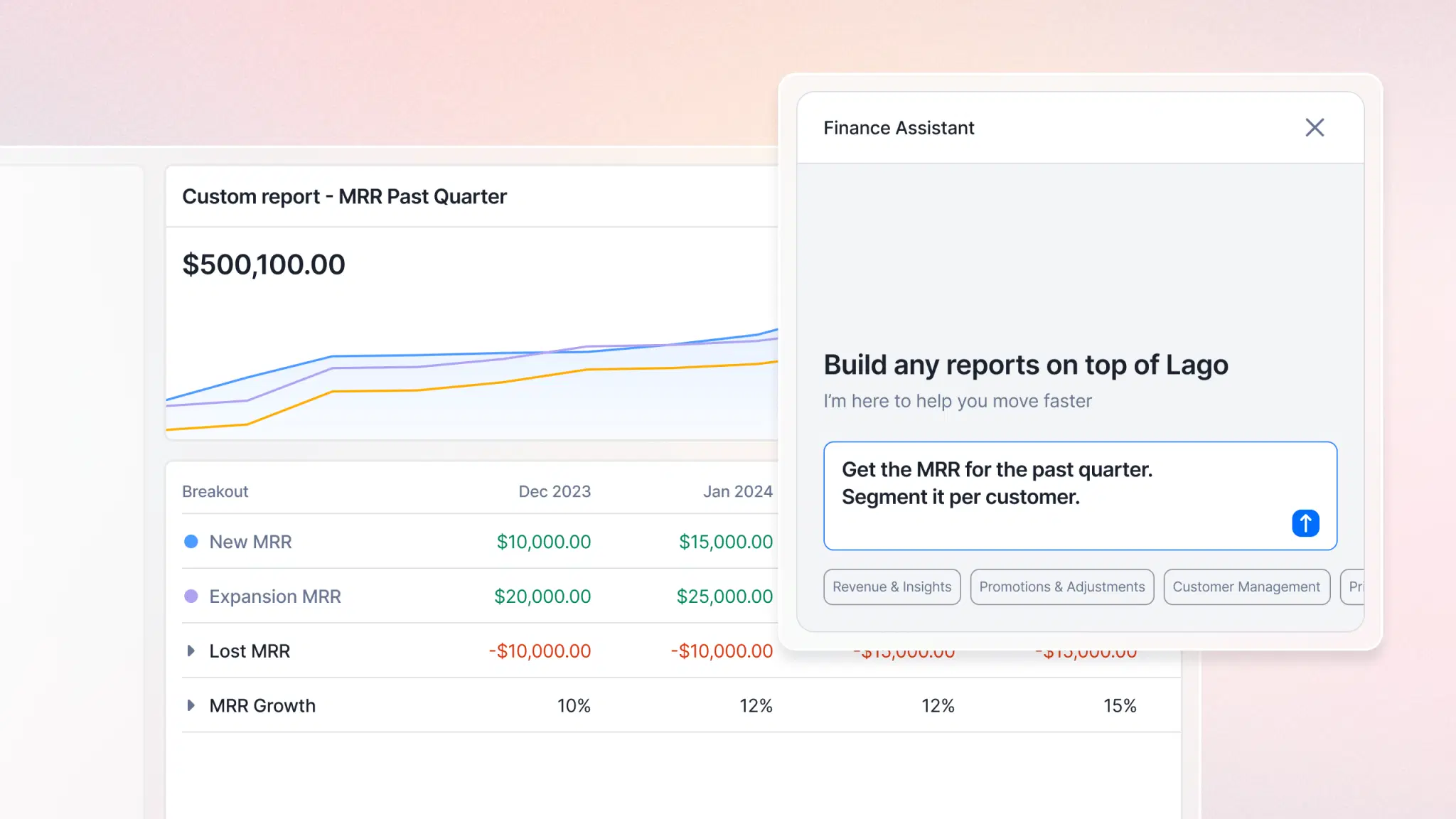 The finance assistant