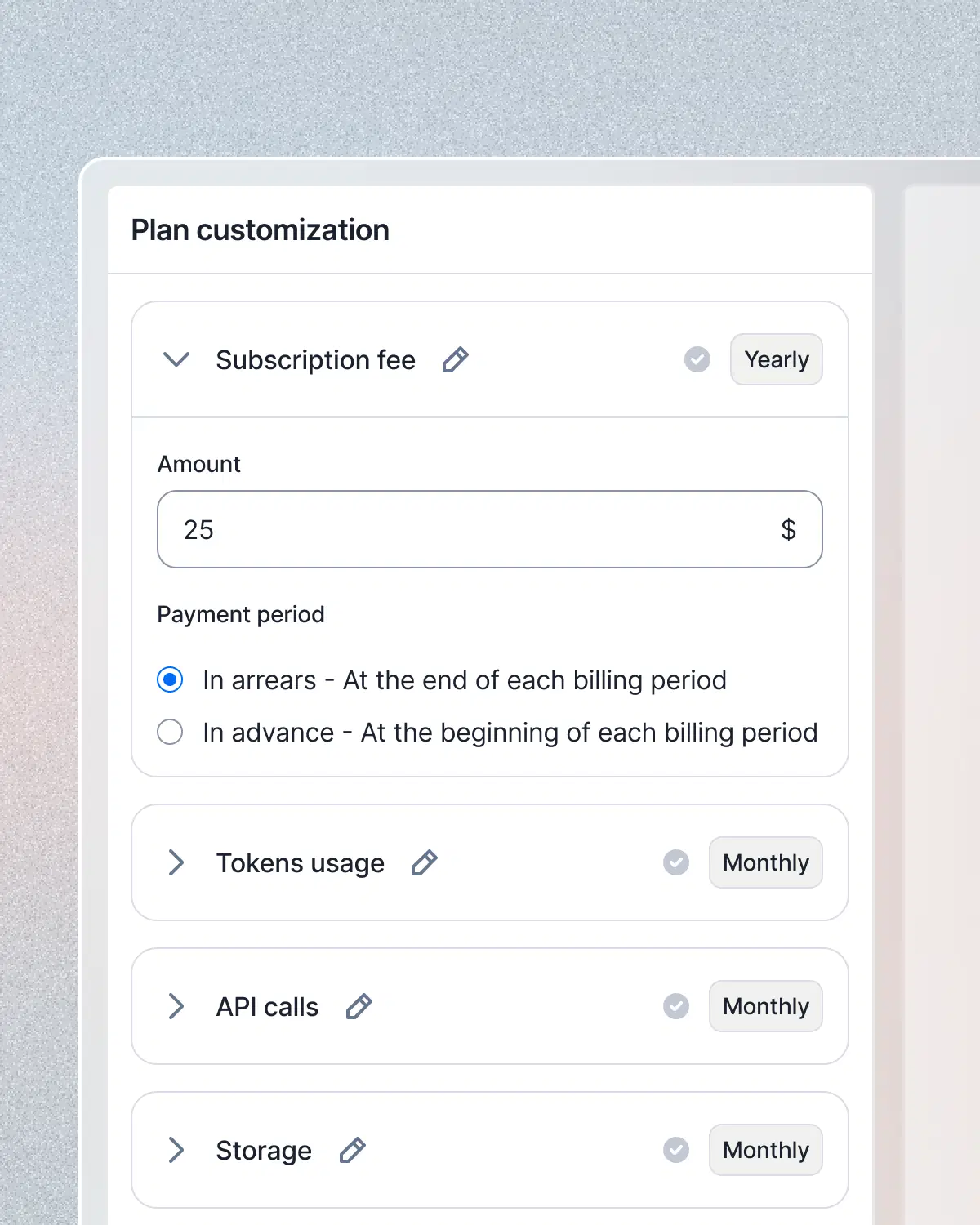 Pricing flexibility.