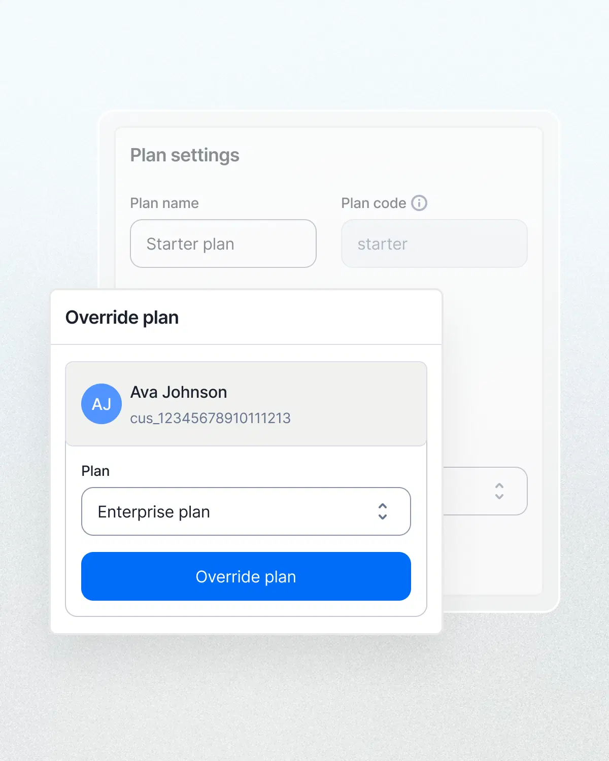 Bill the way you want.